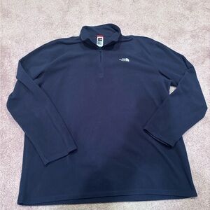 The North Face Dark Navy Half-Zip Fleece Pullover